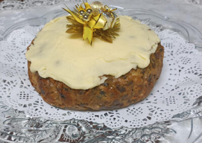 Boiled Fruit Cake for Christmas