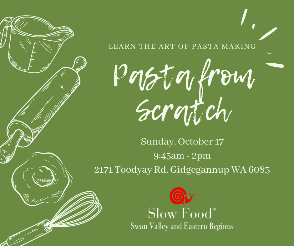 Pasta making workshop