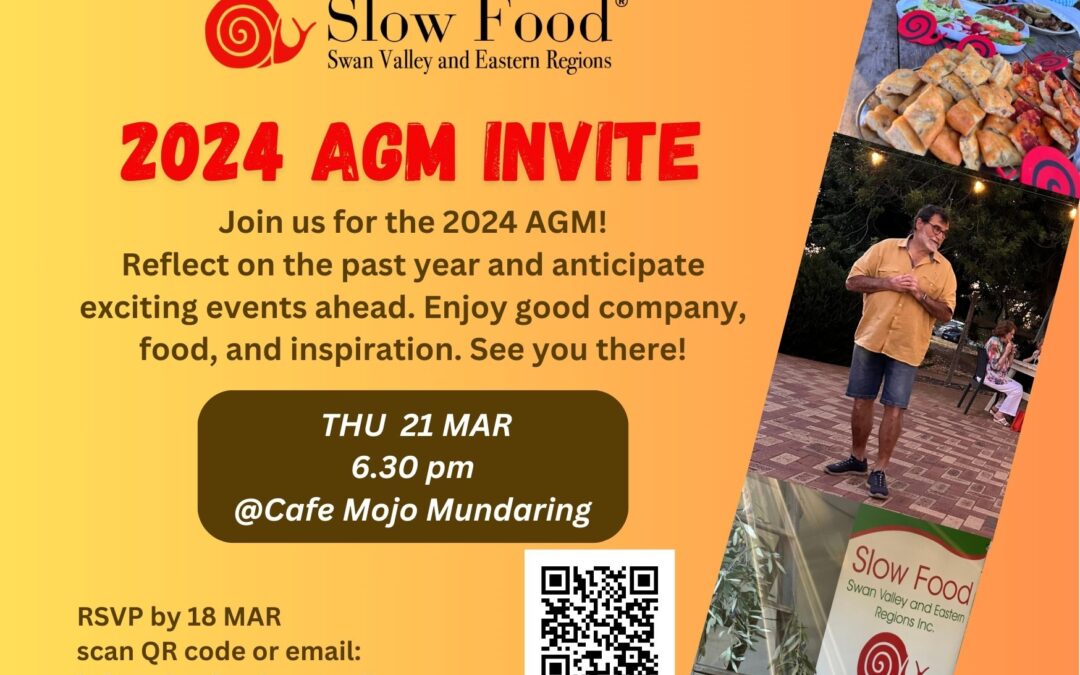 2024 AGM Slow Food